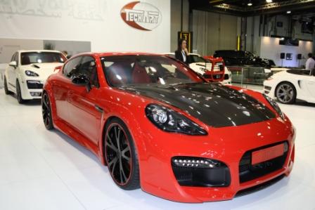Dubai Motor Show presented a showcase of modified cars and their makers