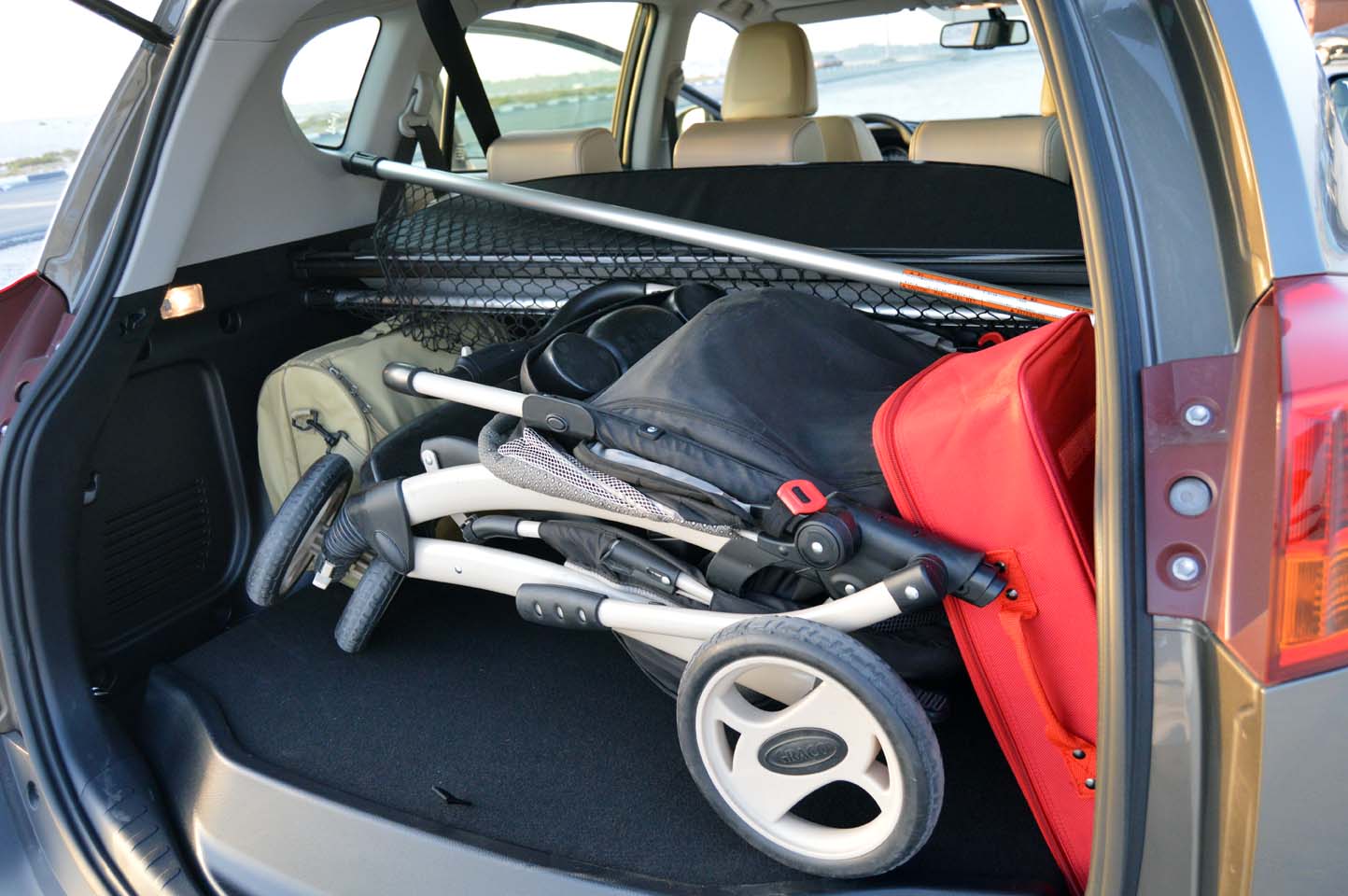 Toyota rav4 luggage capacity