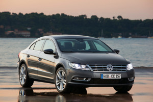 Volkswagen CC front grille and lights
