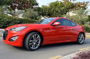 Hyundai Genesis Coupe is a sports car with space for family values
