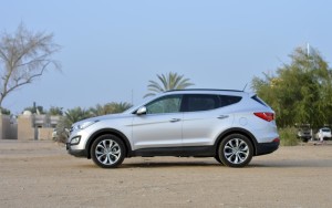 Santa Fe is an easy to handle SUV making it comfortable for lady drivers too