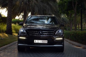 Mercedes ML 63 AMG design in front grille