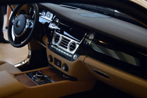 Rolls Royce Wraith had luxury spelt in silken leather and premium wood