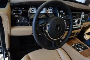 Rolls Royce Wraith steering