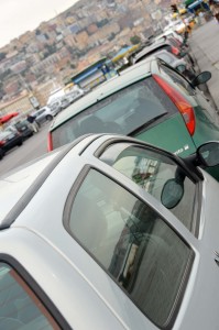 Italian cars in Naples