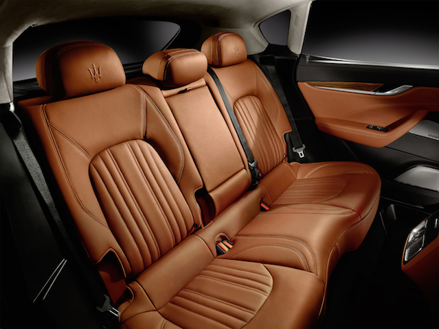 Maserati Levante rear seat