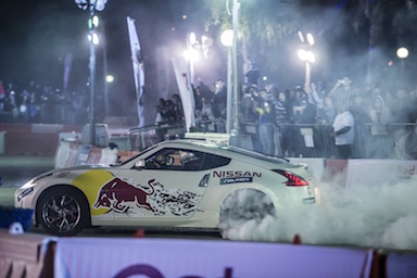 Nissan Partners with Red Bull for Middle Easts Car Park Drift 2016 (3)