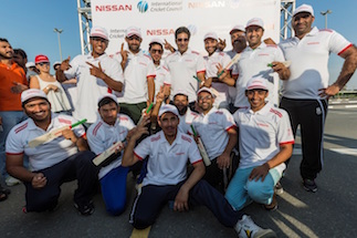 Nissan Street Cricket Activation - Wasim Akram
