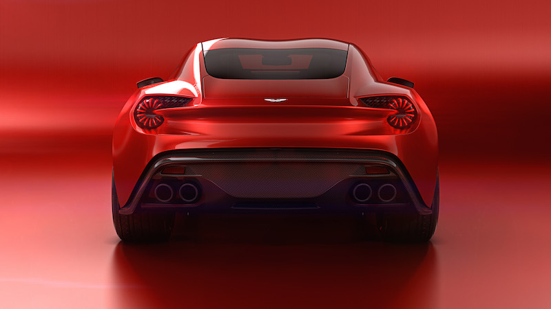 Aston Martin Vanquish Zagato Concept rear