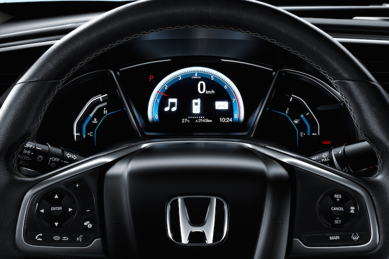 Honda Civic 2016 steering