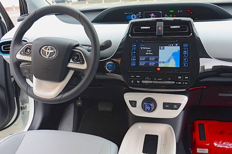 Toyota Prius front cabin