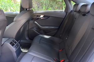 Audi A4 2016 backseat