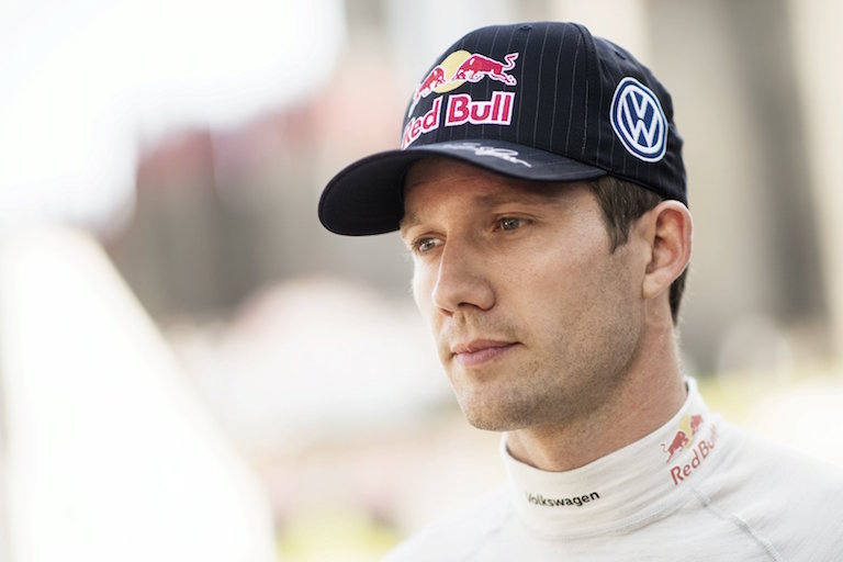 Sebastien Ogier (FRA) poses for a portrait during FIA World Rally Championship 2016 Portugal in Porto, Portugal on May 19, 2016 // Jaanus Ree/Red Bull Content Pool // P-20160520-00075 // Usage for editorial use only // Please go to www.redbullcontentpool.com for further information. //