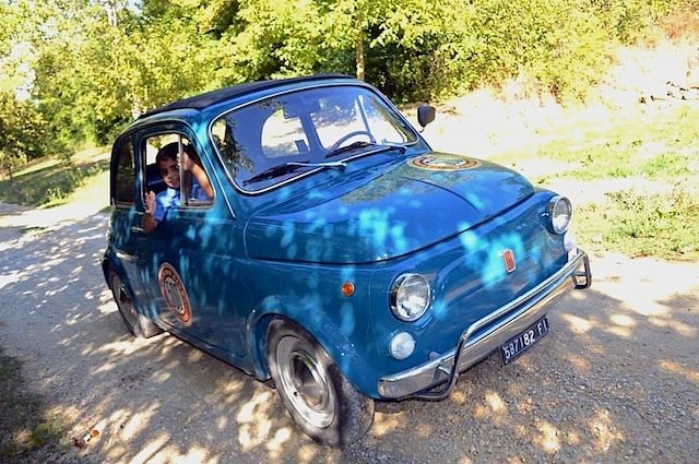 Driving a 1971 Fiat 500 in Tuscany was the highlight of my Italian holiday.