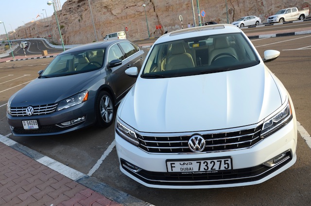 Volkswagen Passat 2016 compare