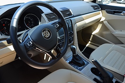 Volkswagen Passat 2016 controls
