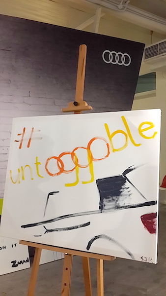Capturing the essence of the Q2, one of the fun activities was free-style painting. Here is mine1 