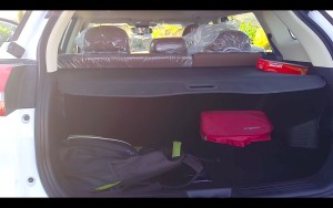 Geely X7 Sport boot space