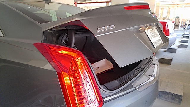 Cadillac ATS Coupe pictures boot