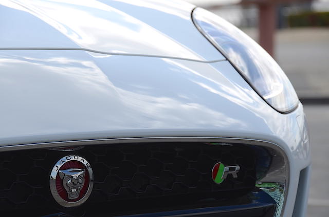 Jaguar F Type R grille