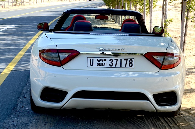 Maserati GranCabrio rear