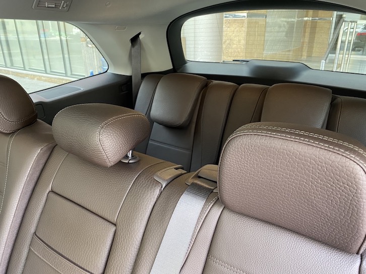 Mercedes GLS 2020 seat comfort