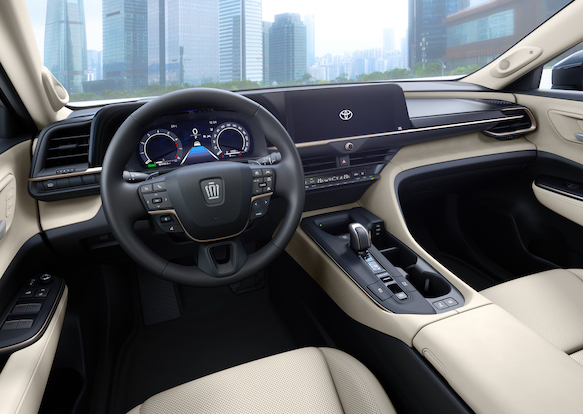 Toyota Crown luxury interiors