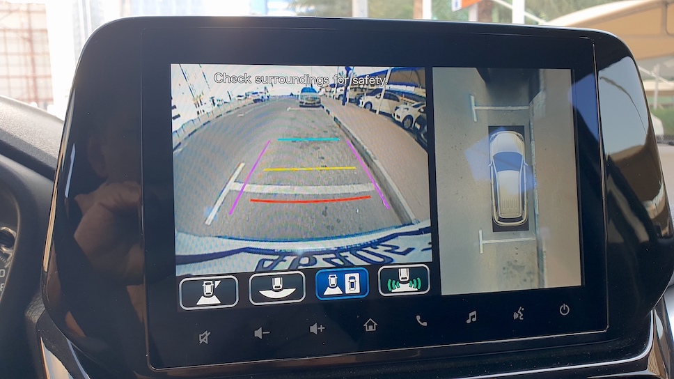 Toyota Urban Cruiser surround view camera 