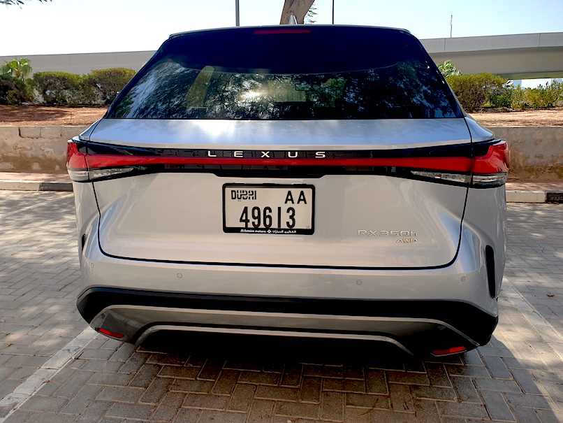 Lexus RX 350h rear lights