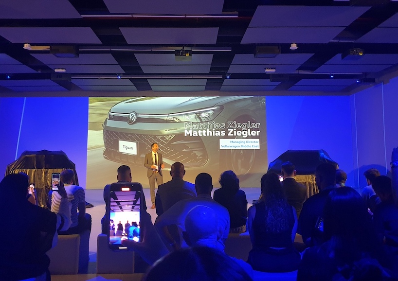 Volkswagen Tiguan Dubai launch