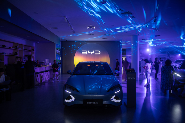 BYD showroom launch