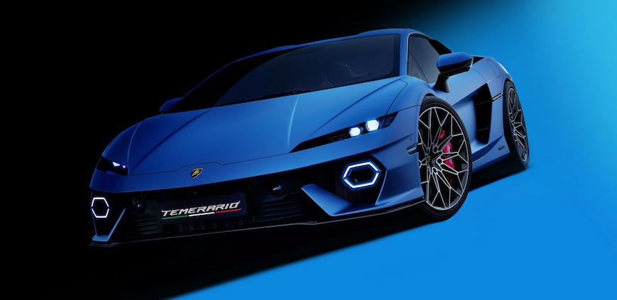 Lamborghini Temerario with Bridgestone tyres