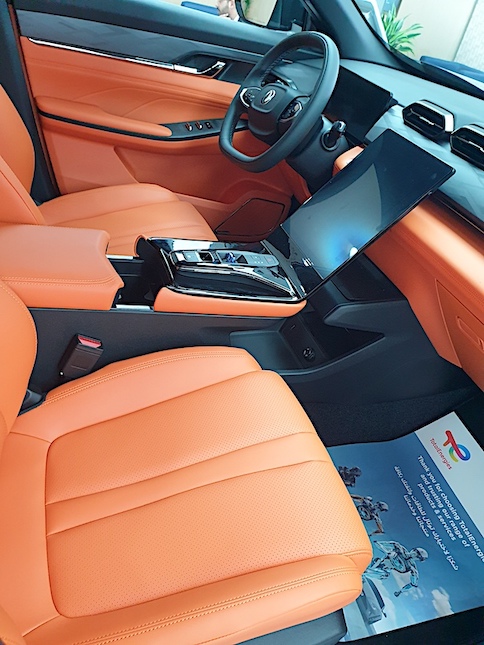 Dongfeng car interiors