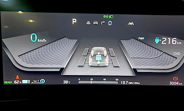 Kia EV6 driving range on a single charge