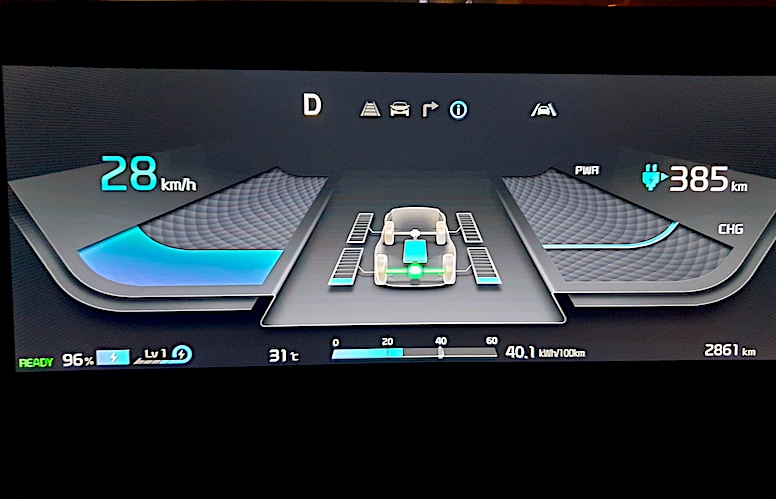 Kia EV6 full charge gets around 400 km  