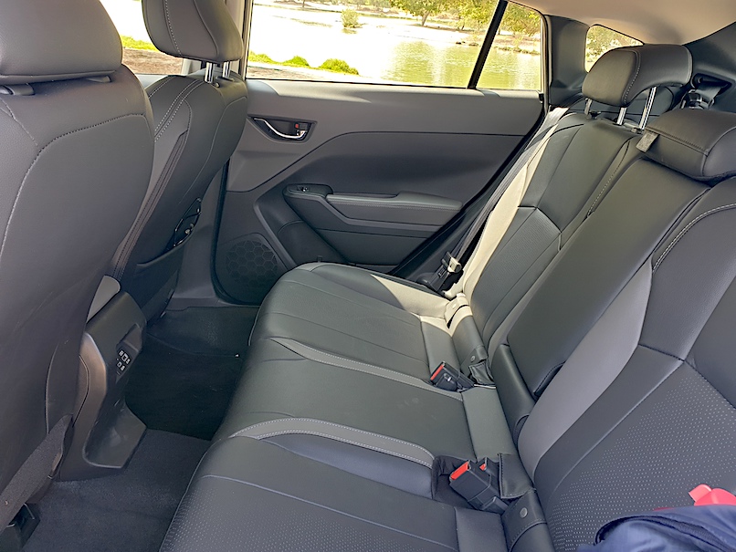 Subaru crosstrek interior comfort