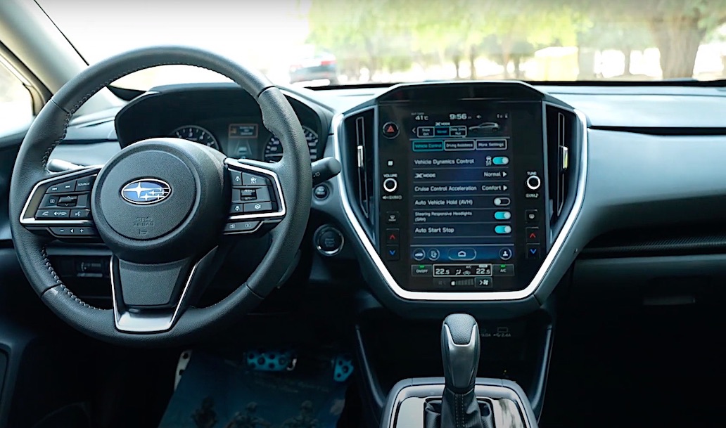 Subaru Crosstrek modern touchscreen