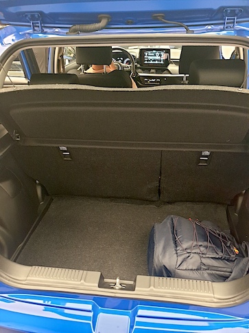 Suzuki Swift 2025 boot space