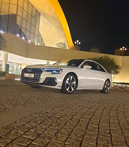 Audi A8 2024 review UAE