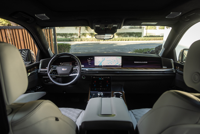 Cadillac 2025 dashboard screen