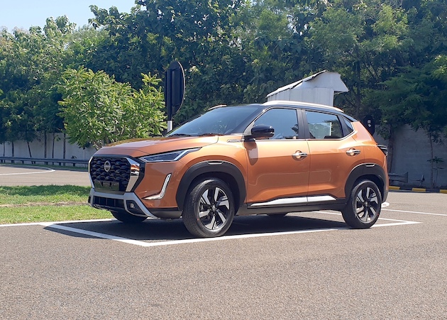 Nissan Magnite is launched in the UAE Sunrise Orange