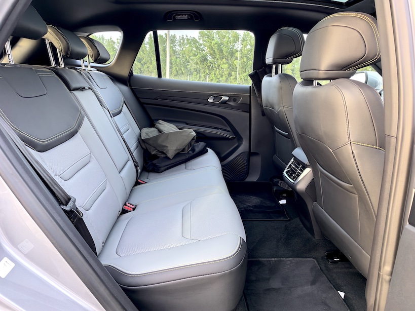 Ford territory hybrid 2026 rear space