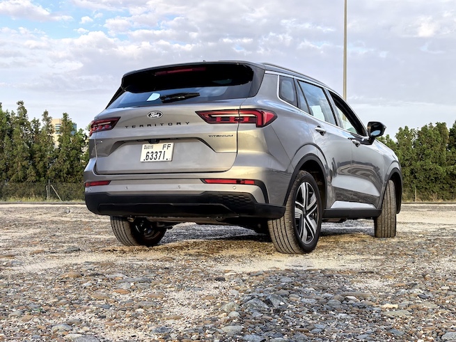 Ford territory hybrid rear design 2026