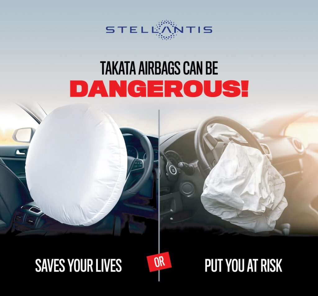 Stellantis Takata Airbags recall 2026