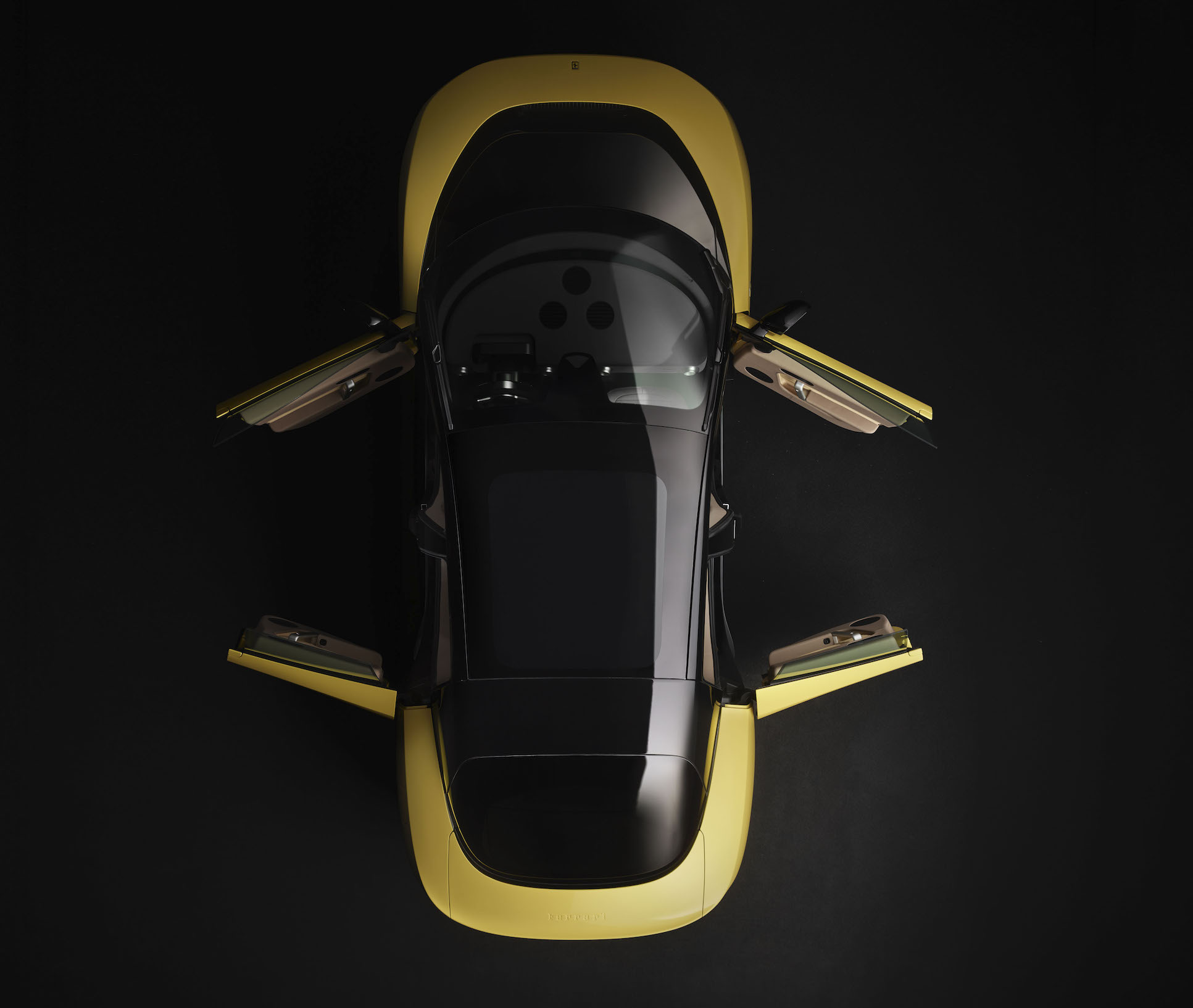 Ferrari Luce suicide doors