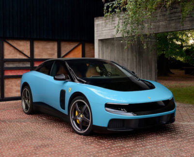 Ferrari Luce Electric Car in Blue