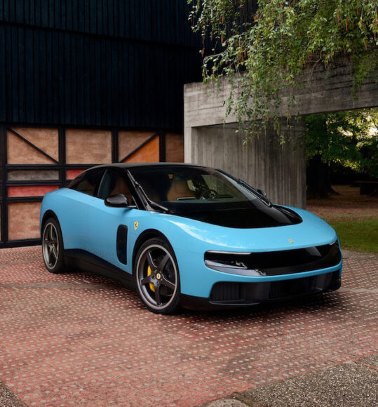 Ferrari Luce Electric Car in Blue
