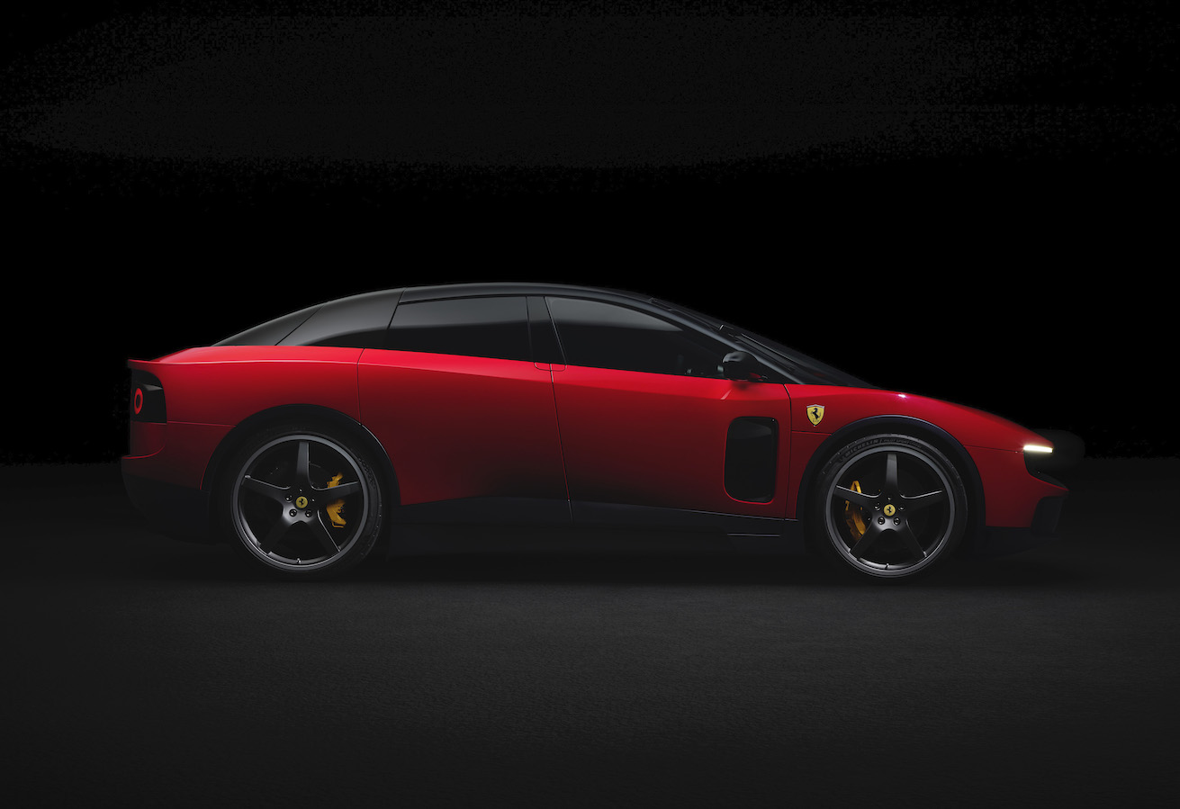 Ferrari Luce aerodynamic profile