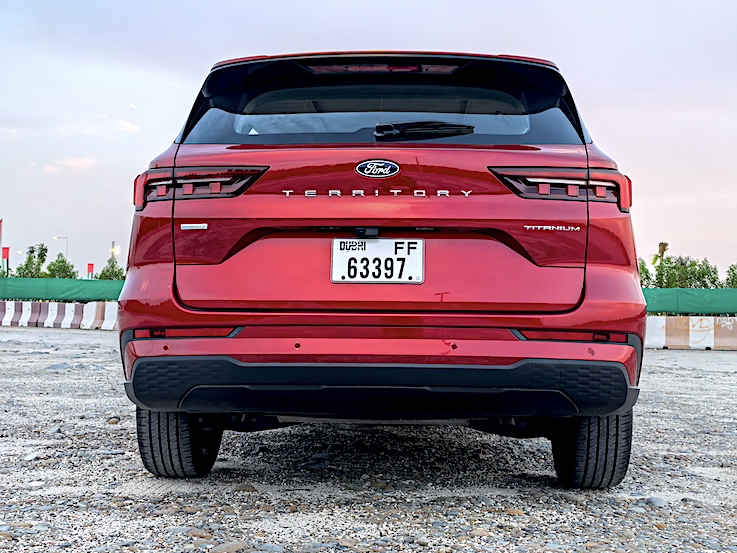 Ford Territory Petrol 2026 rear design