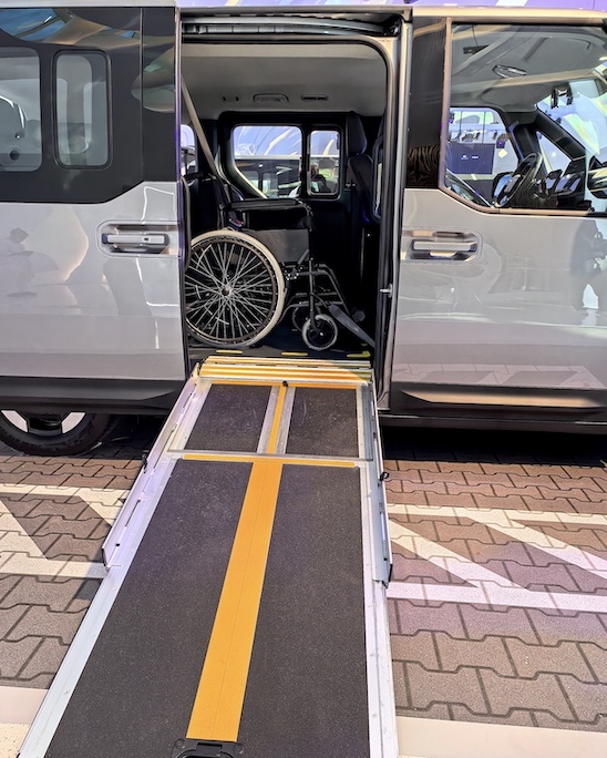Kia PV5 electric MPV with wheel chair access